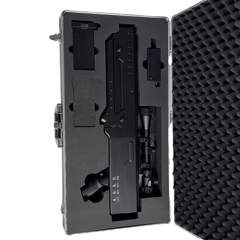  临沂手持便携式枪型低空防御反制四通道B型